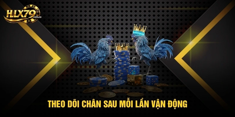 Theo dõi chân sau mỗi lần vận động